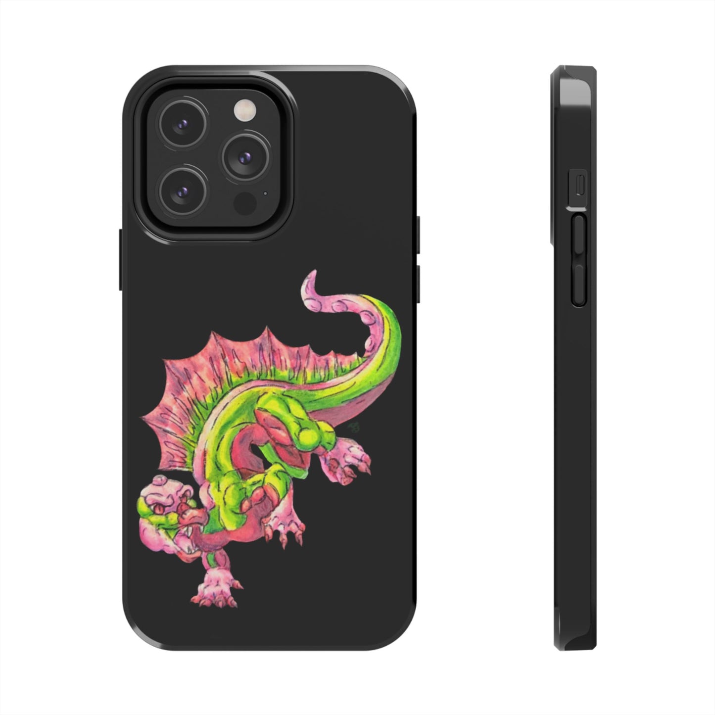 Cutesy Dimetrodon Jump Tough Phone Cases