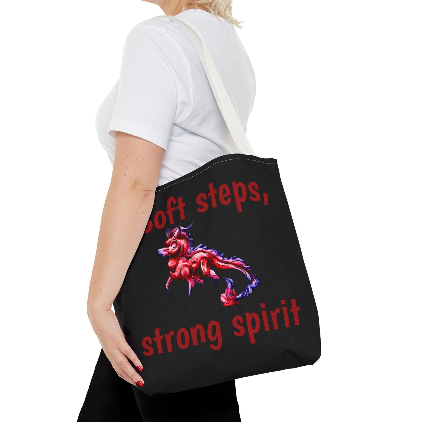 Chibi Myer the Kirin- Fantasy Nature- Mythical Creature- Kirin Gift - Double-Sided Tote Bag