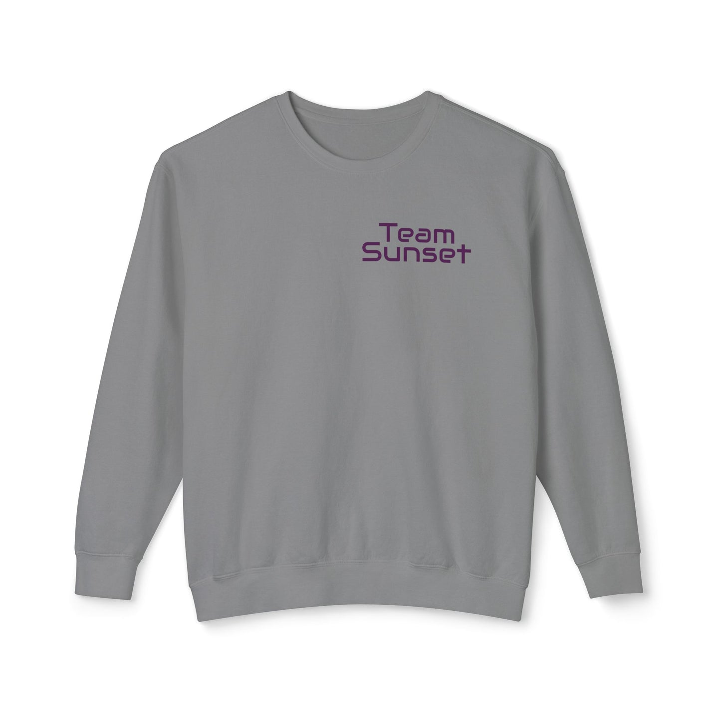 Team Sunset Hippocampus- Vibrant Ocean Fantasy Art- Marine Fantasy Illustration- Fantasy Ocean Art- Unisex Crewneck