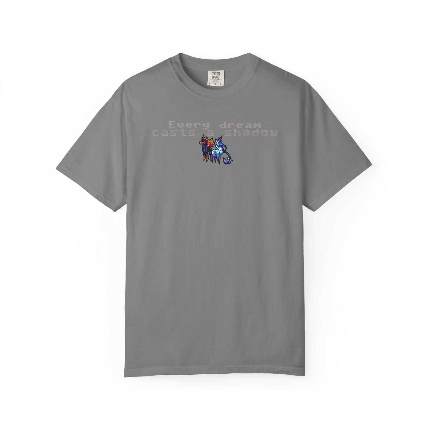 Dream and Nightmare Unicorn- Dream & Shadow- Celestial Nightmare- Duality– Light and Dark Fantasy- T-shirt