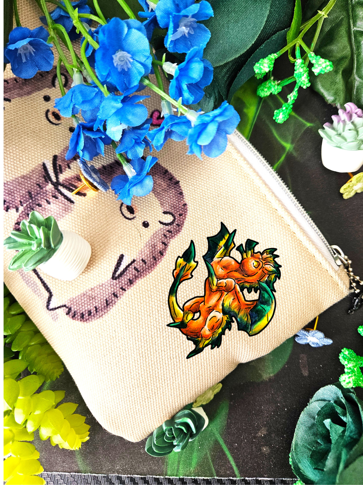 Chibi Fall Dragon- 3pk Shrink Pins