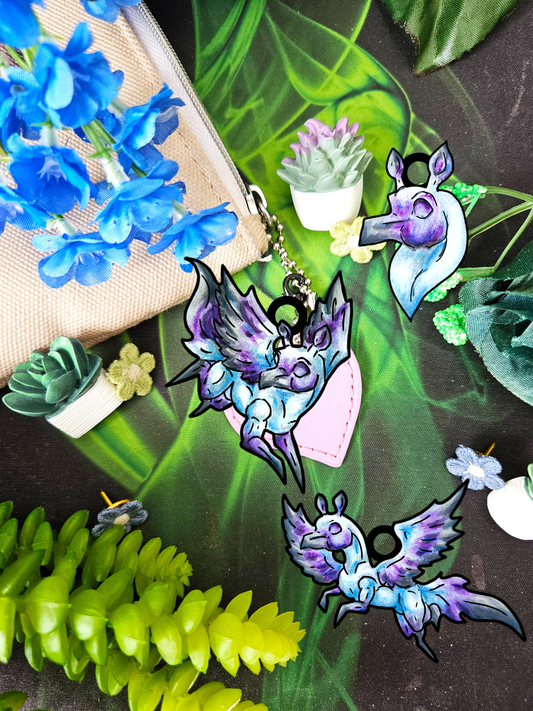 Chibi Seleste the Peryton 3pk Shrink Charms