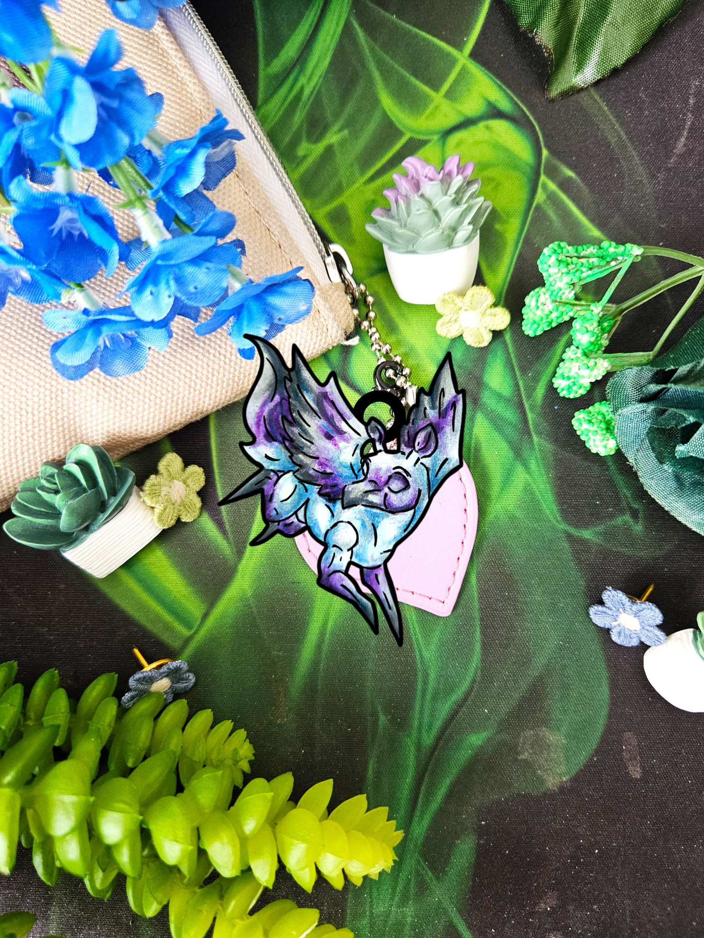Chibi Seleste the Peryton 3pk Shrink Charms