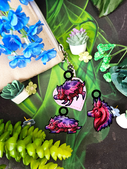 Minis Azalea the Hedgehog Multi-Pack Charms