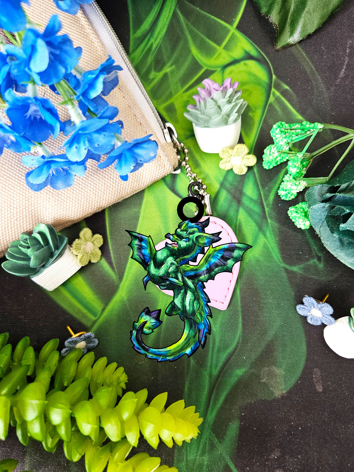 Chibi Arlith the Dragon Shrink Charms (3pk)