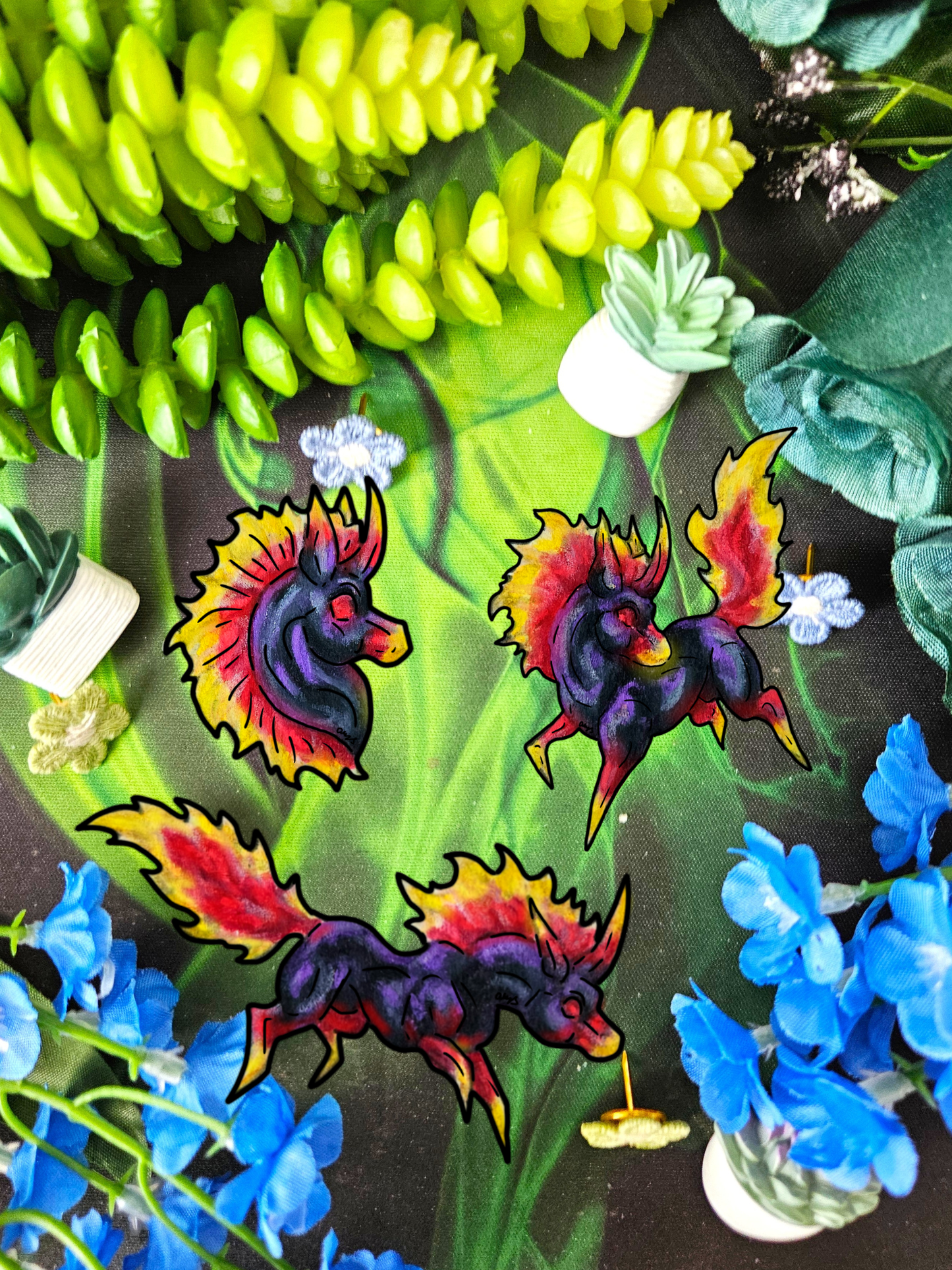 Chibi Nightmare Stickers (3pk)