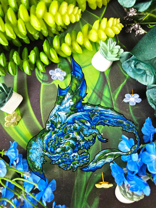 Water Dragon Body Sticker