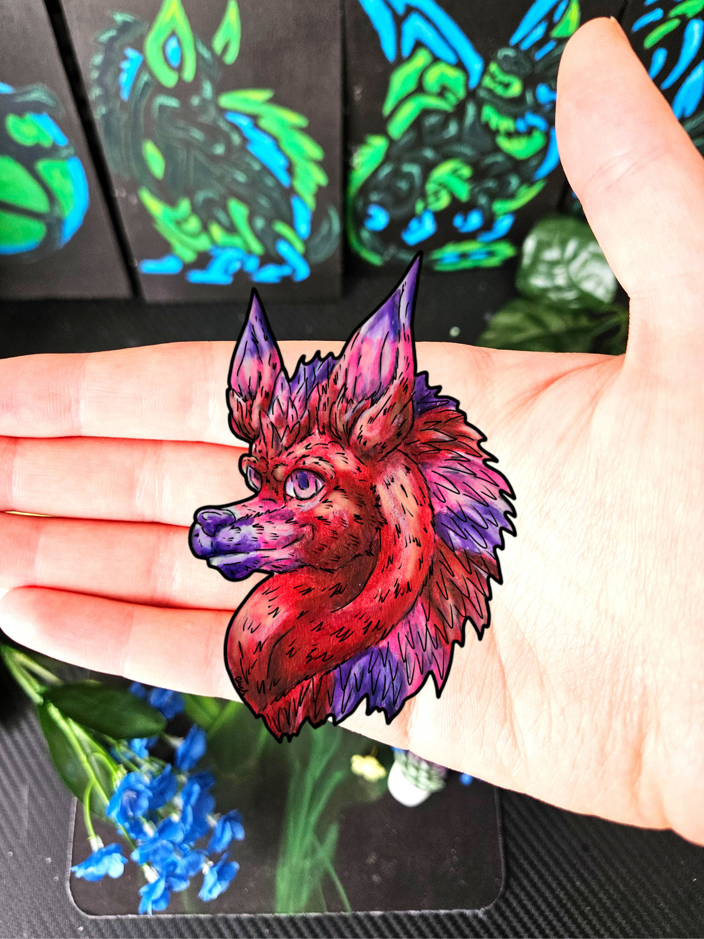 Azalea Head Sticker