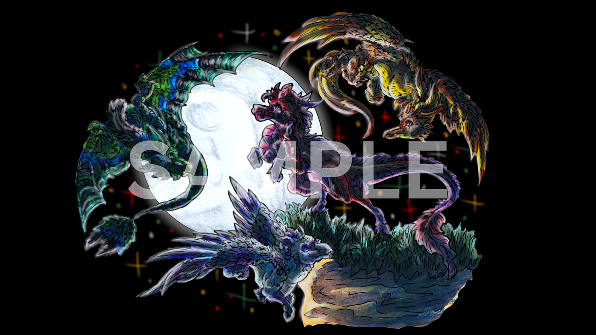 12 Myth Print Pack DIGITAL DOWNLOAD Colored Version