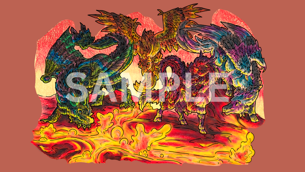12 Myth Print Pack DIGITAL DOWNLOAD Colored Version