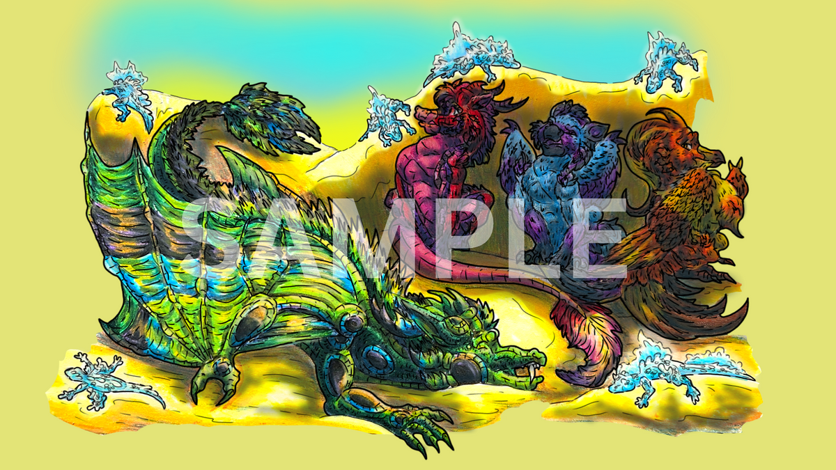 12 Myth Print Pack DIGITAL DOWNLOAD Colored Version