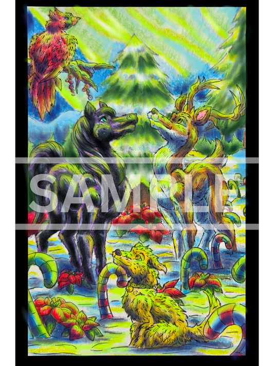 Northern Lights DIGITAL DOWNLOADABLE Print