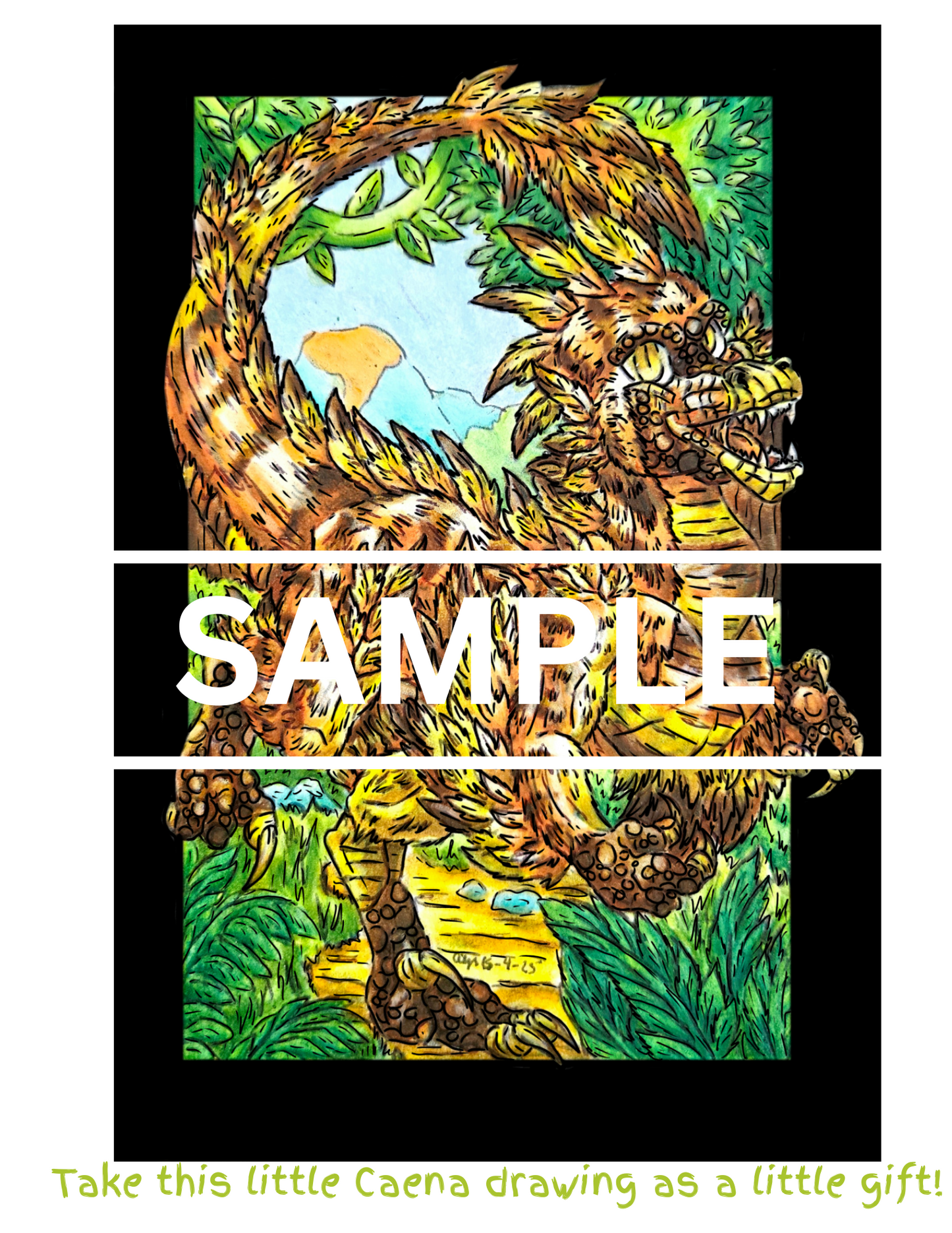 DIGITAL DOWNLOAD Caena Monthly Planner