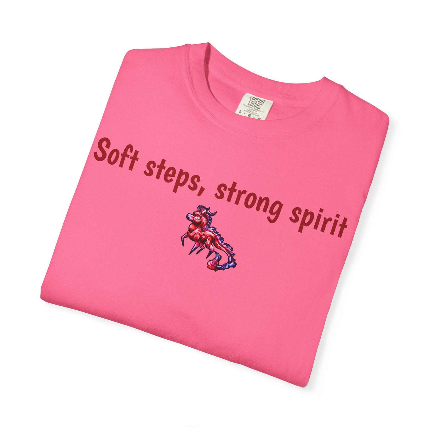 Chibi Myer the Kirin- Soft steps, strong spirit T-shirt- Fantasy Nature- Mythical Creature- Kirin Lover Gift - Shirt