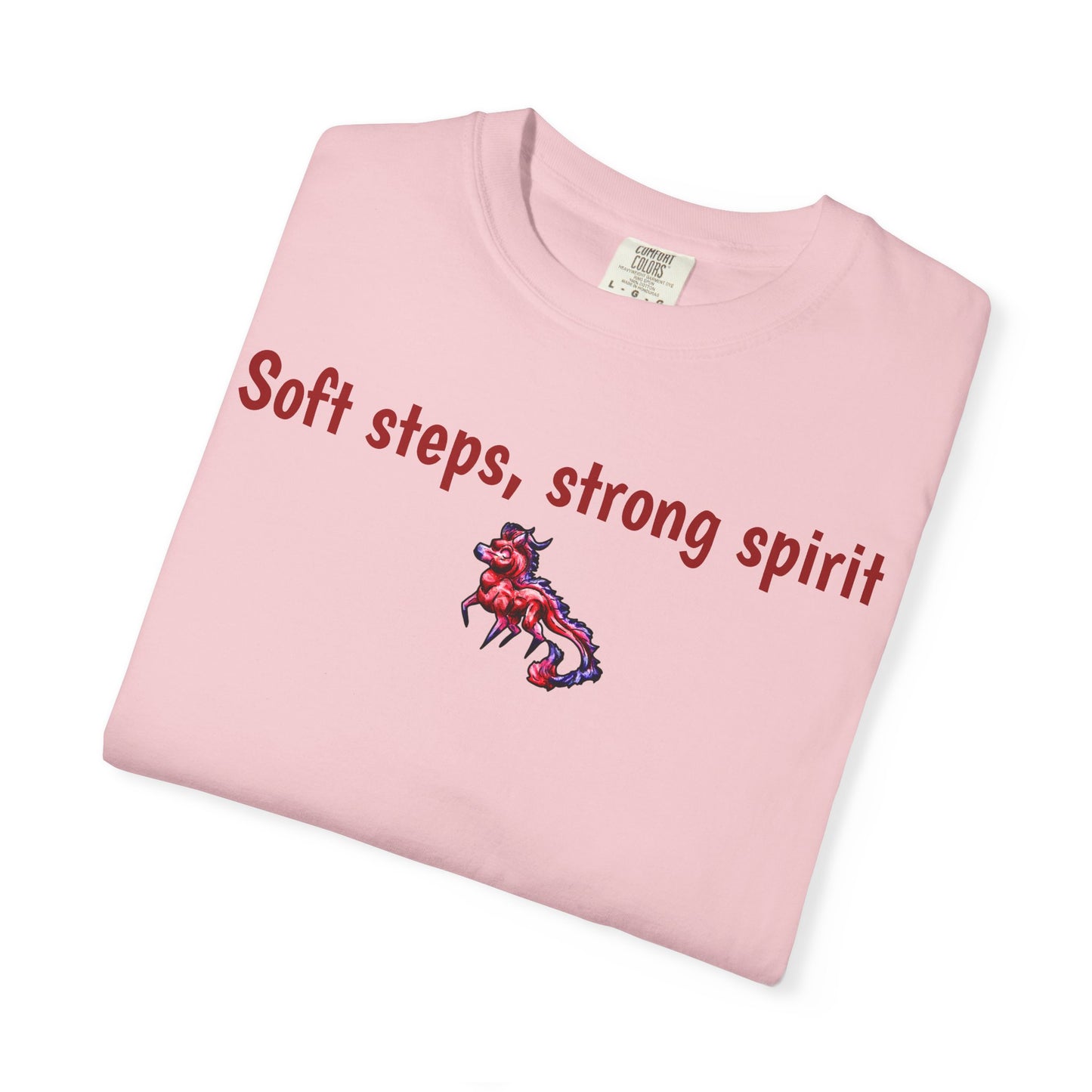 Chibi Myer the Kirin- Soft steps, strong spirit T-shirt- Fantasy Nature- Mythical Creature- Kirin Lover Gift - Shirt