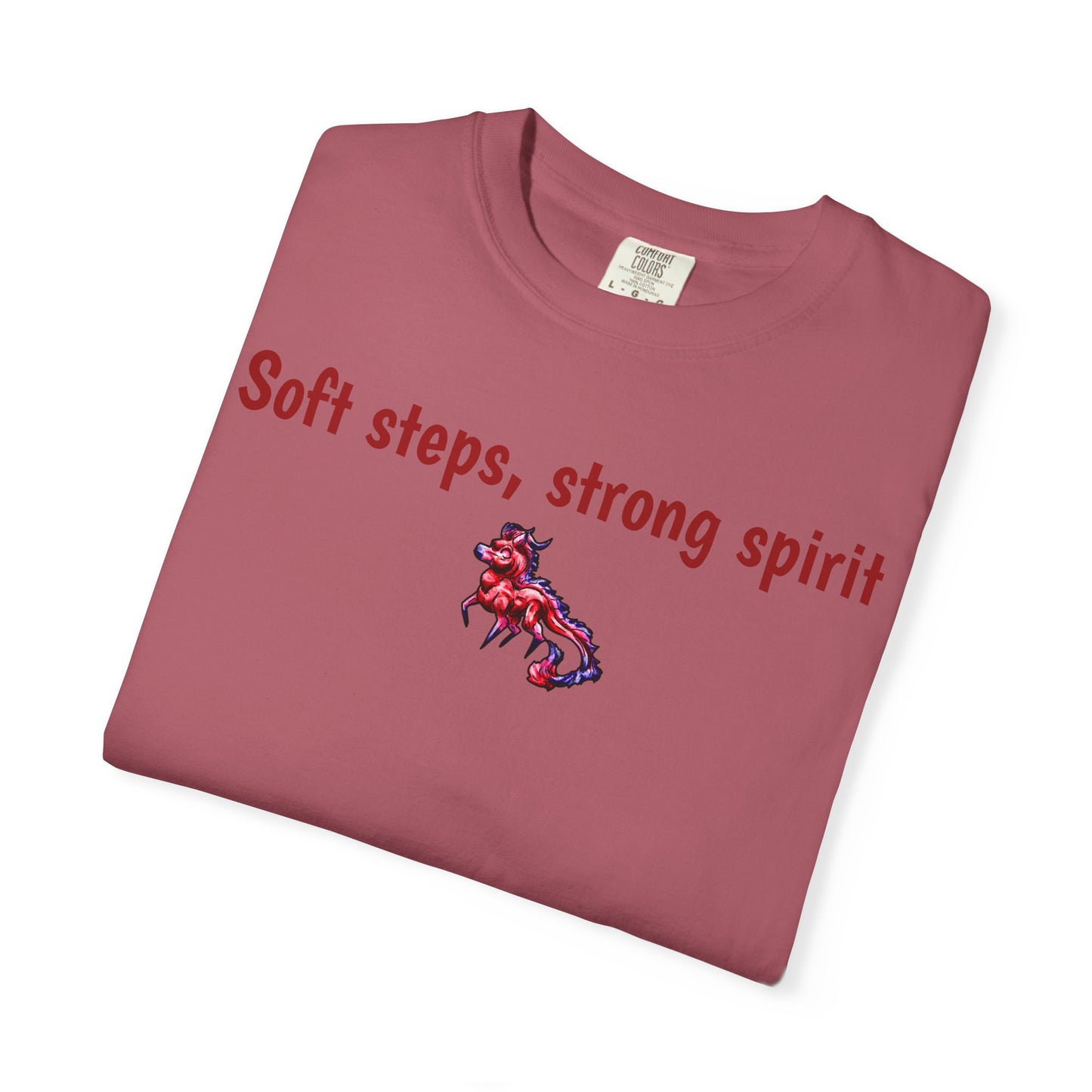 Chibi Myer the Kirin- Soft steps, strong spirit T-shirt- Fantasy Nature- Mythical Creature- Kirin Lover Gift - Shirt