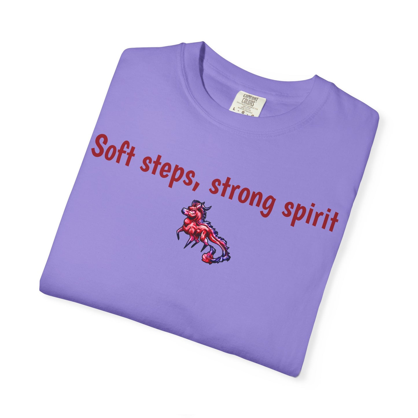 Chibi Myer the Kirin- Soft steps, strong spirit T-shirt- Fantasy Nature- Mythical Creature- Kirin Lover Gift - Shirt