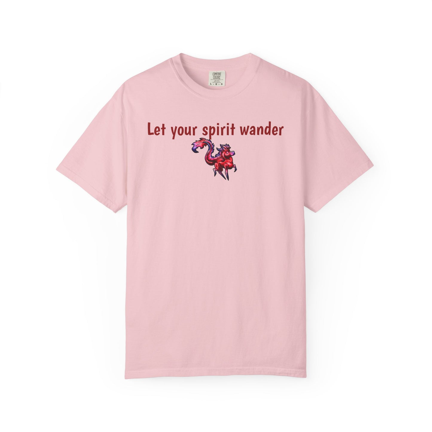 Chibi Myer the Kirin- Let your spirit wander T-shirt- Fantasy Nature- Mythical Creature- Kirin Lover Gift - Shirt