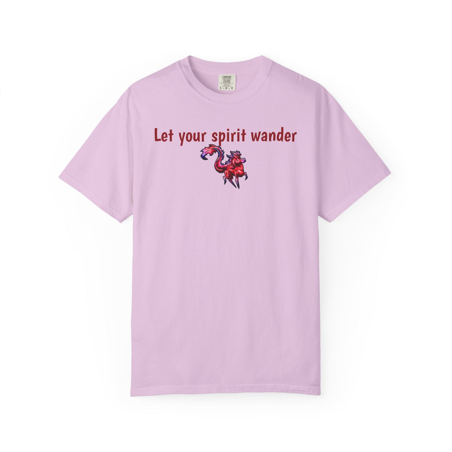Chibi Myer the Kirin- Let your spirit wander T-shirt- Fantasy Nature- Mythical Creature- Kirin Lover Gift - Shirt