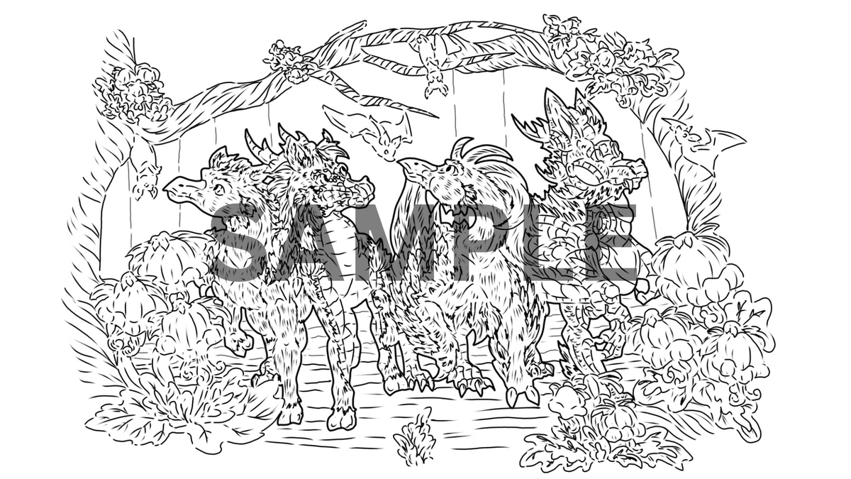 12 Myth Print Pack DIGITAL DOWNLOAD Line Art Version