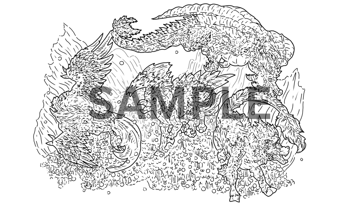 12 Myth Print Pack DIGITAL DOWNLOAD Line Art Version