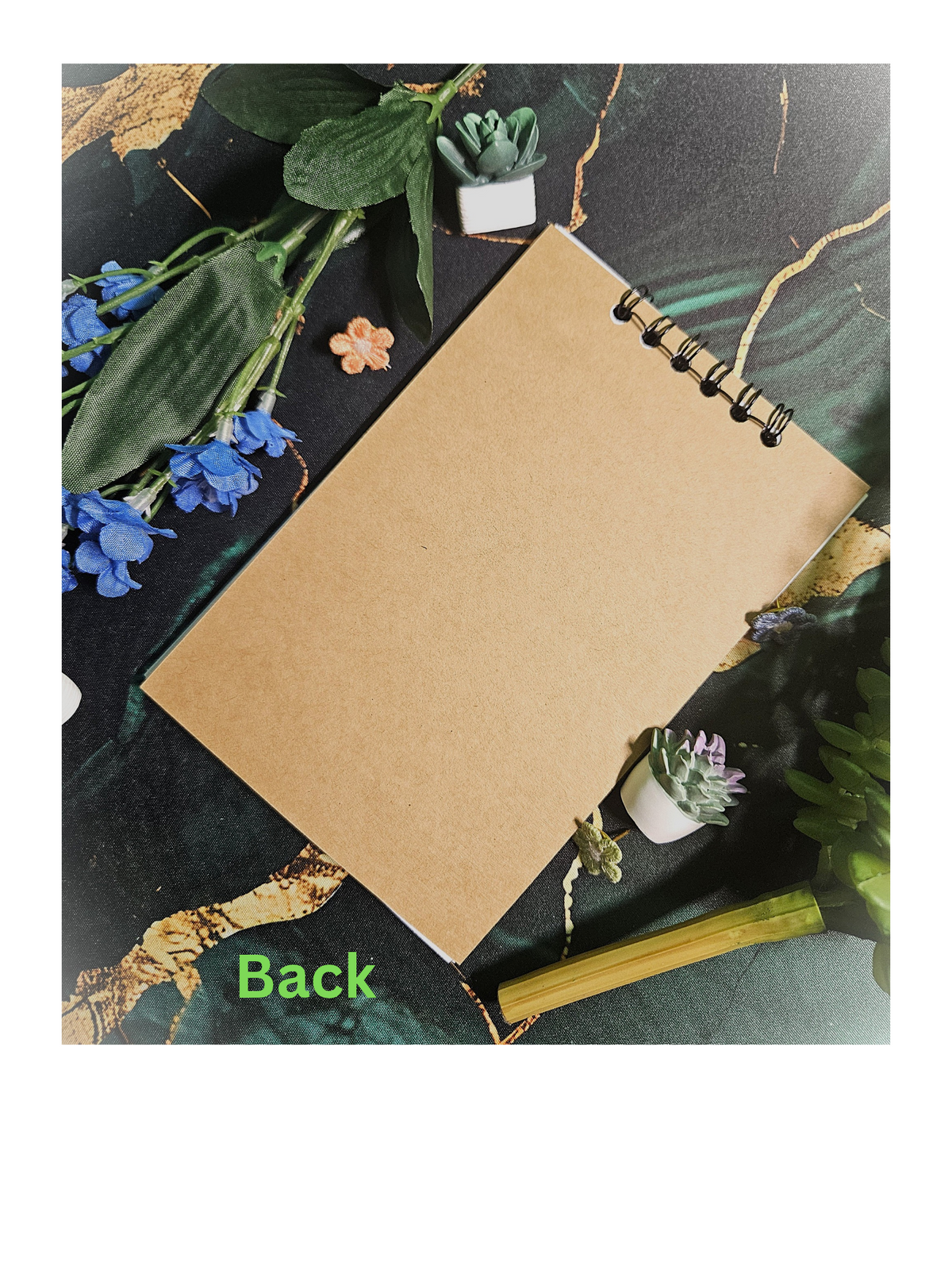 Small Handmade Sketchbook- Notebooks-Pocketbooks- Luna Moth