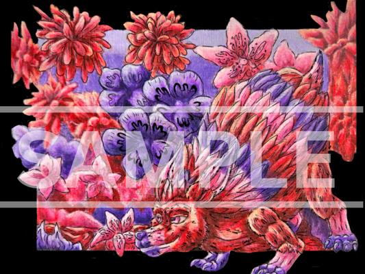 Azalea the Hedgehog DIGITAL DOWNLOADABLE Print
