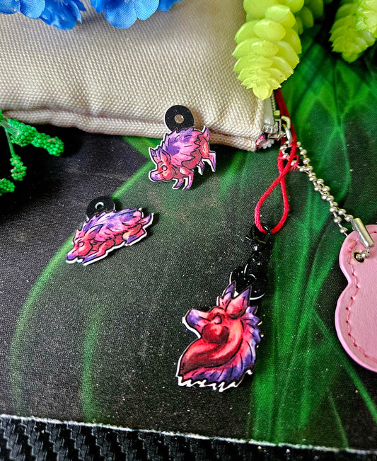 Minis Azalea the Hedgehog Multi-Pack Charms