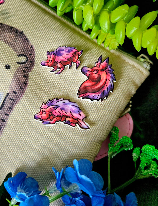 Minis Azalea the Hedgehog Multi-Pack Pins