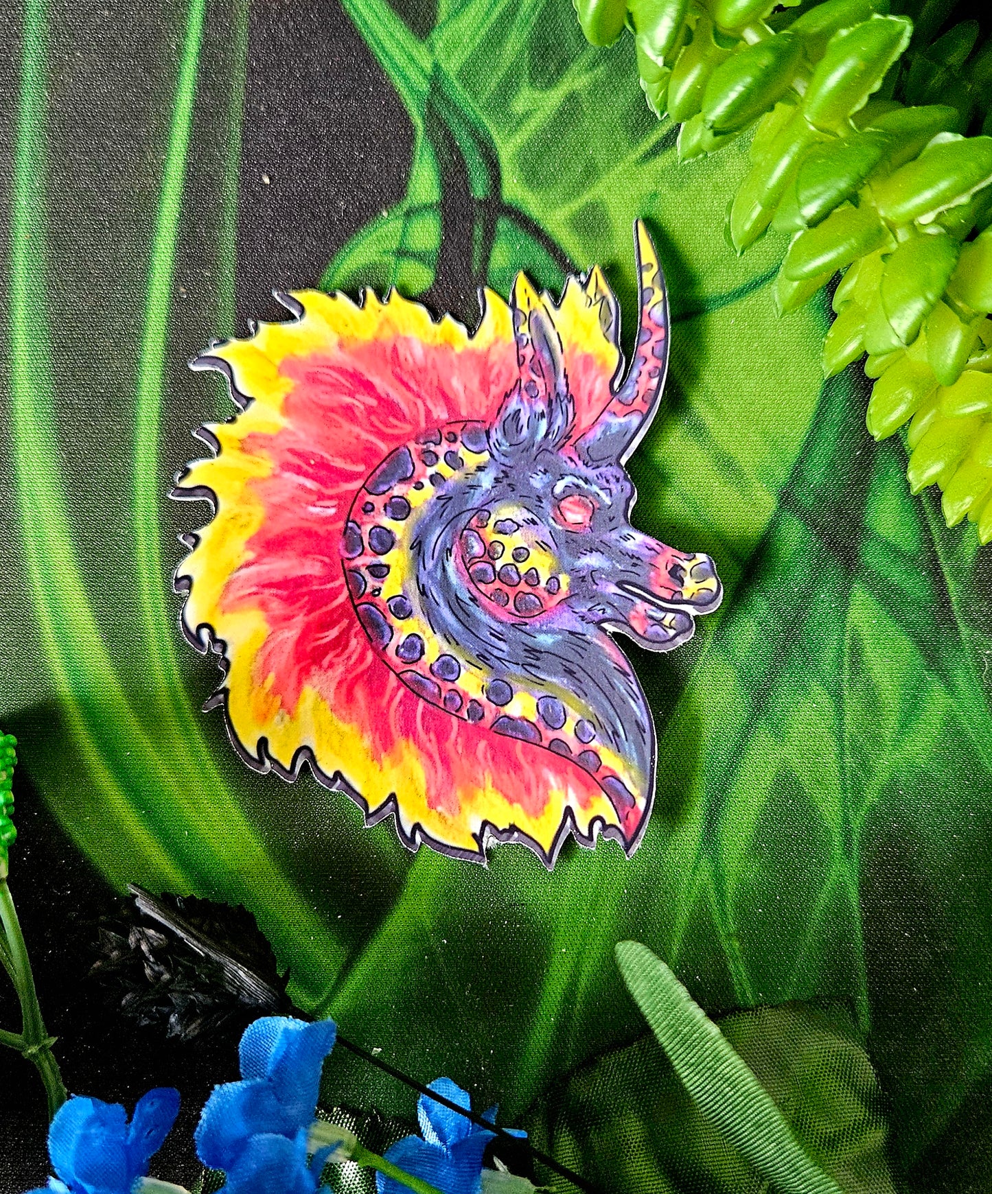 Nightmare Head Sticker