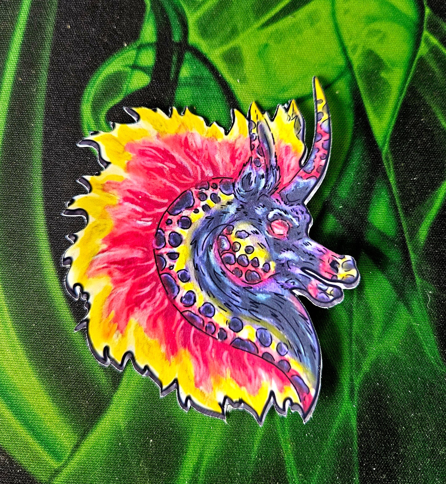 Nightmare Head Sticker
