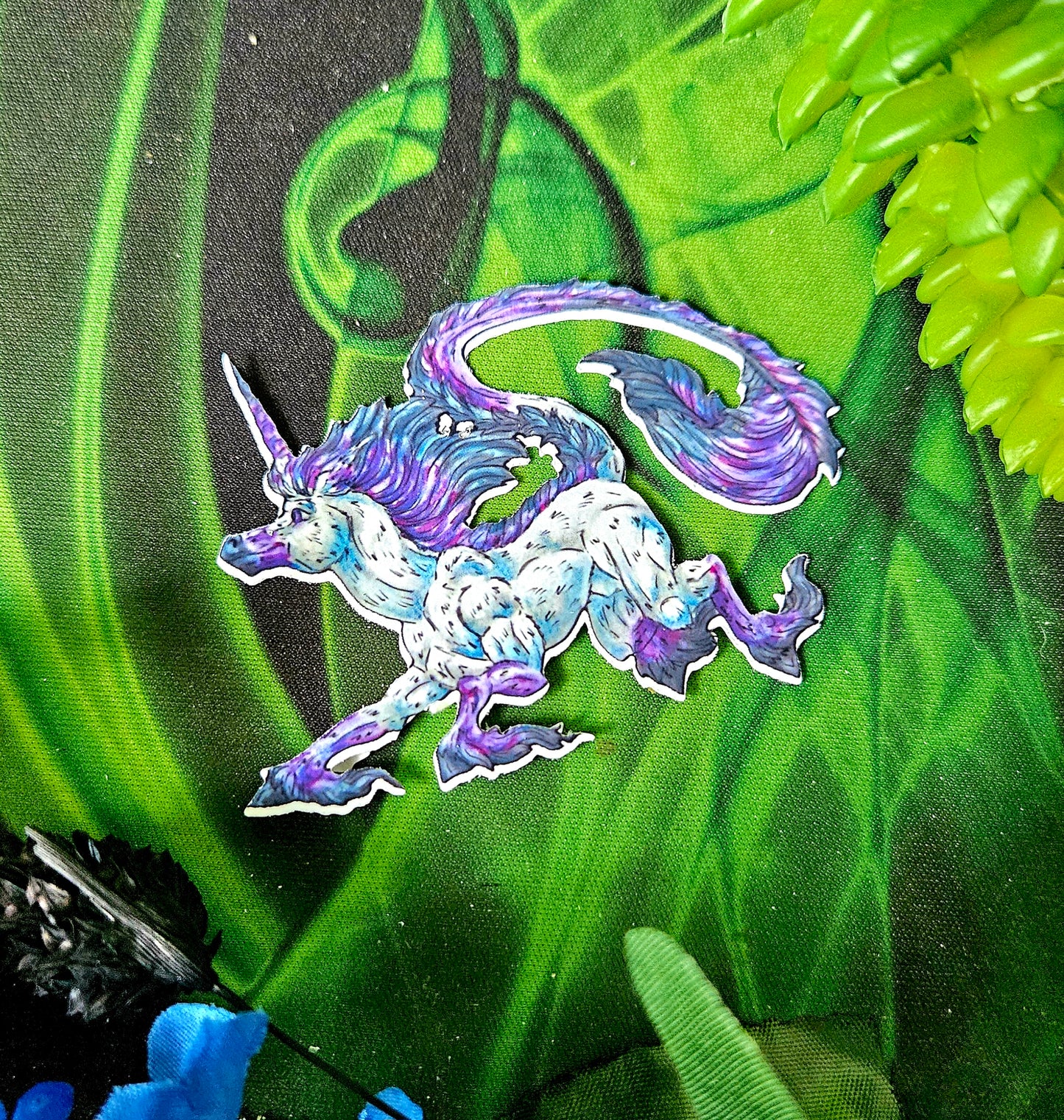Unicorn Leap Sticker