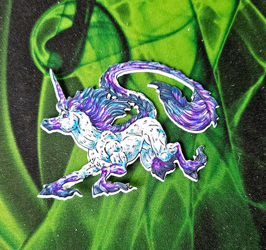 Unicorn Leap Sticker